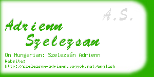 adrienn szelezsan business card